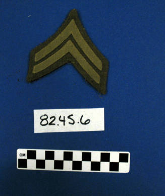 Men's Rank Insignia Patch Corporal