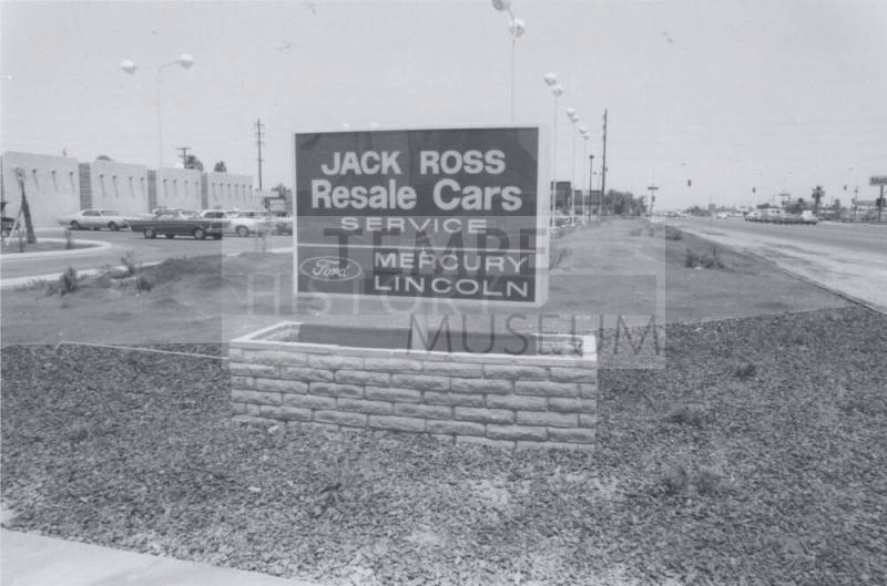 Ross Lincoln Mercury Dealership - 1900 North Scottsdale Road, Tempe, Arizona