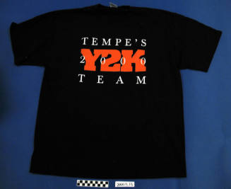 T-Shirt,"Tempe's Y2K 2000 Team"