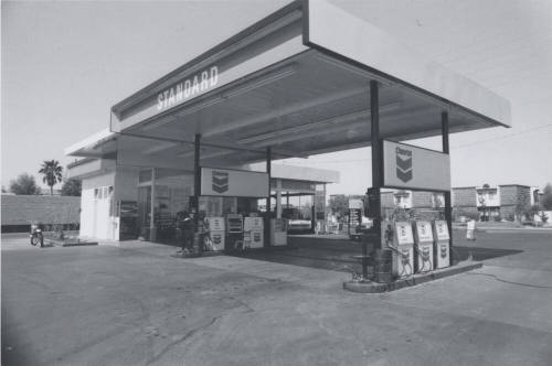 Don Comb's Chevron Gasoline Station - 1926 North Scottsdale Road, Tempe, Arizona