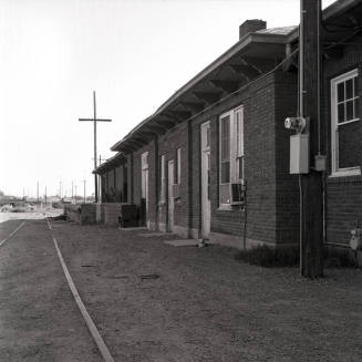 East side of Tempe Depot with House Track