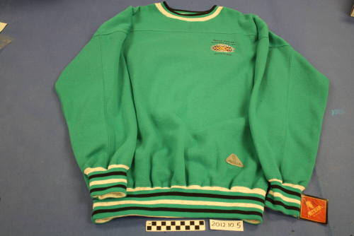 Harry Mitchell's Green superbowl 30 Sweatshirt, 1996