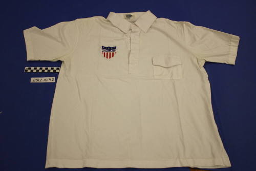 Harry Mitchell's Polo shirt celebrating 1984-1985 All American City