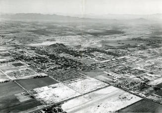 Aerial photograph of Tempe, Arizona