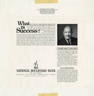 National Boulevard Bank of Chicago Newspaper Advertisement