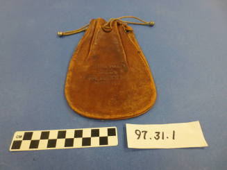 Leather Deposit Pouch