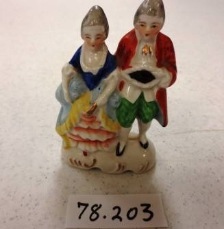 China figurine man and woman