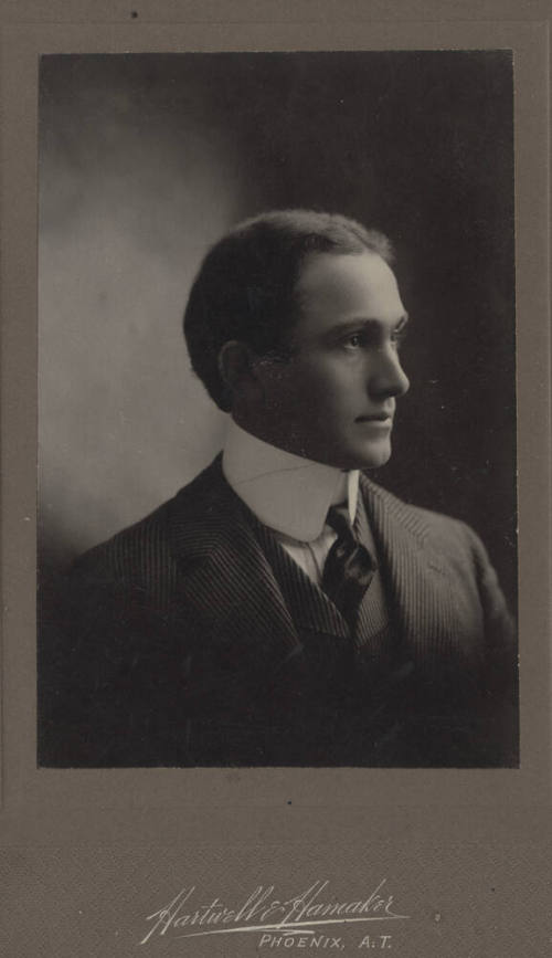 Carl Hayden, Young Man