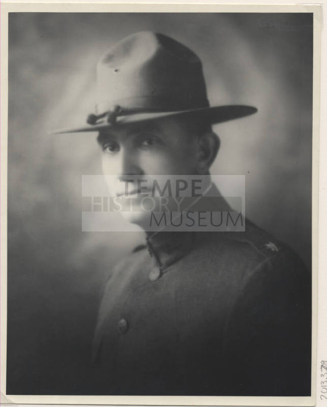 Carl Hayden in WWI National Guard uniform