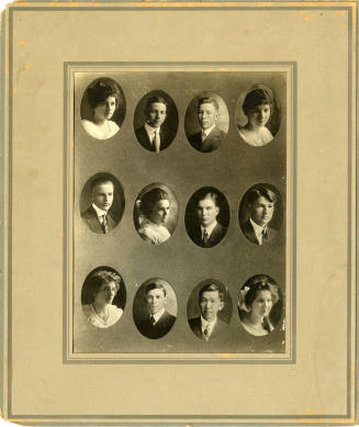 Tempe Union High School Graduating Class of 1916