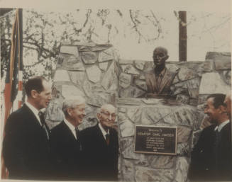 Dedication of Monument to Senator Carl Hayden