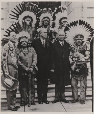 Carl Hayden with Hopi Indians