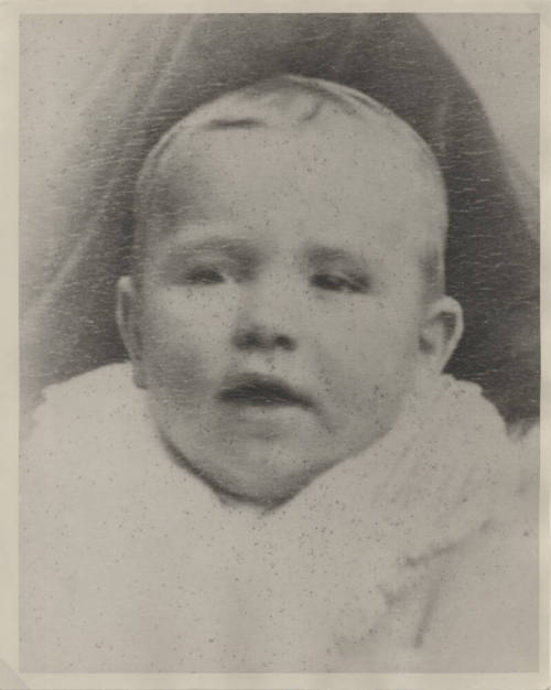 Portrait of Carl T. Hayden as a baby