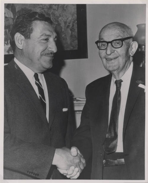 Senator Carl Hayden with Ambassador Castro