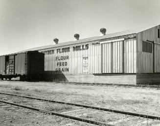 Hayden Flour Mills Building and Rail Tracks