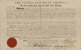 Sale Certificate of Arizona Land to Charles T. Hayden