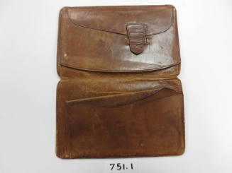 light brown bilfold Brown wallet
