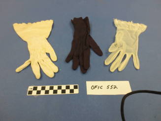Gloves, 3 unmatched