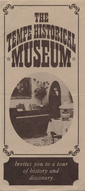 The Tempe Historical Museum Pamphlet