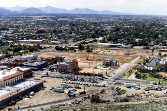 prior to construction of the Hayden Square development
