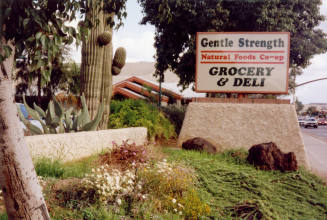 Gentle Strength Co-Op Sign