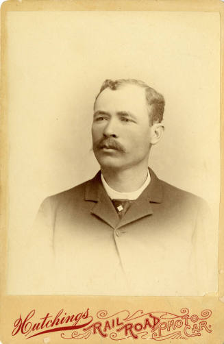 Portrait of John Glover Newton, Axtell, Kansas