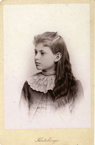 Portrait of Ruby Tucker, Axtell, Kansas