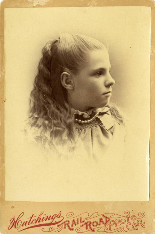 Portrait of Grace Sales, Axtell, Kansas
