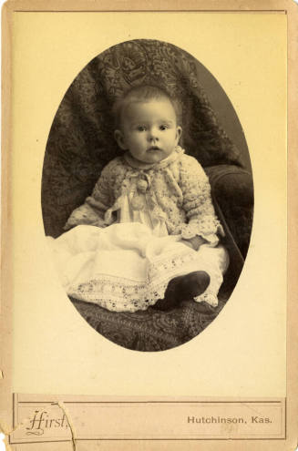 Baby Portrait of Clara Smith of Kansas