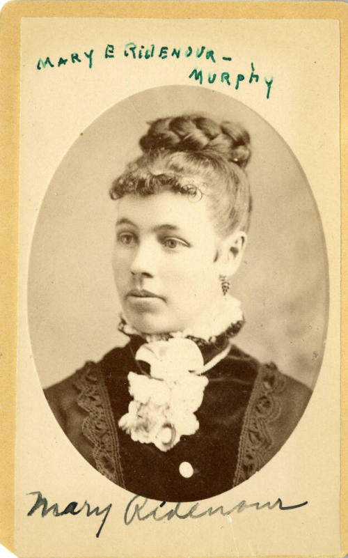 Portrait of Mary E. Ridenour - Murphy