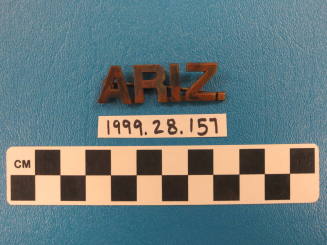 Uniform Collar pin "ARIZ" Guard