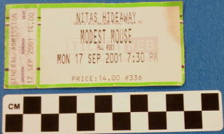 Modest Mouse Ticket Stub- Nita's Hideaway