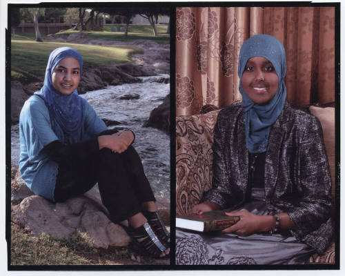 City of Tempe 2012 Diversity Award Winners Fabiha Alam and Fatima Warsame