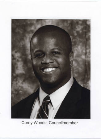 Photo of Corey Woods, Tempe City Councilmember.