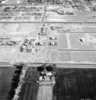 Aerial Photo of Tempe, Arizona. Broadway Road in foreground