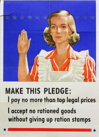 WW II Poster-Make This Pledge:
