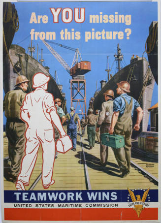 WW II Poster- "Are YOU missing from this picture?"