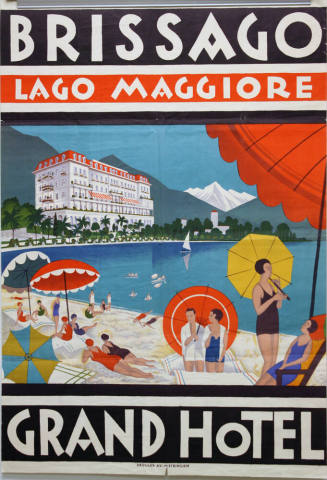 Travel Poster- Brissago Lago Maggiore