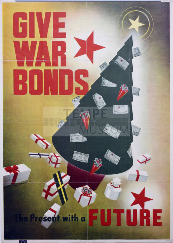 WW II Poster- Give War Bonds