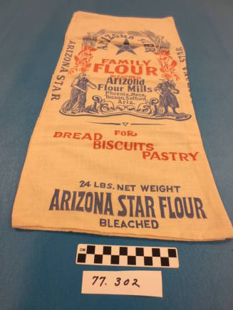 Arizona Star flour sack