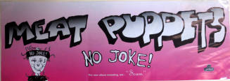 Meat Puppets Double-sided "No Joke" Promotional Poster