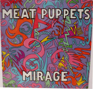 Meat Puppets "Mirage" Album Art Poster