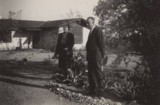 Florence and George Gibson at home in the Campo Alegre subdivision.