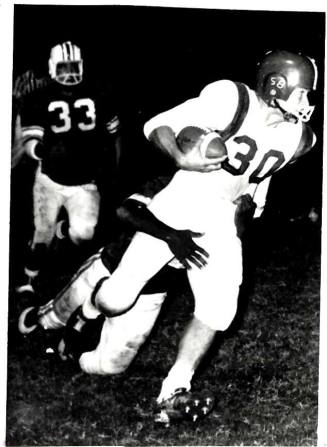 Photograph of Robert Royse Being Tackled