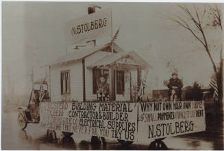 Photograph - Truck float for N. Stolbert