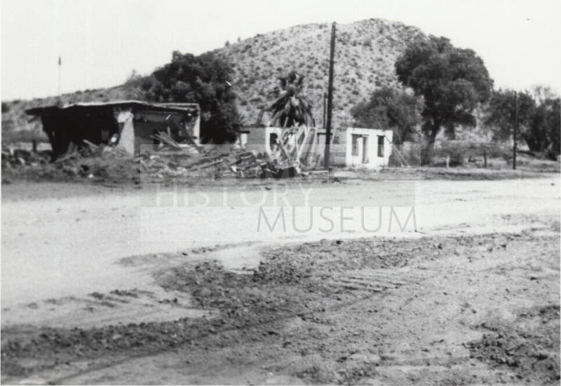Photograph - Cleaning A Tempe Barrio San Pablo around 6th & East in 1957