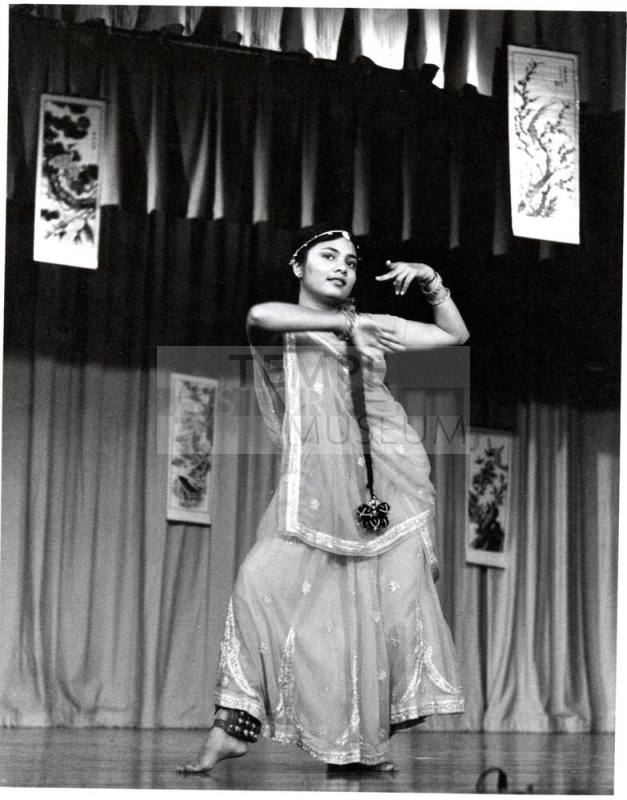 Photograph - Asia Night 1981 - Dancer from India, Shobna Nigam