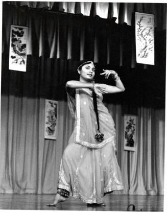 Photograph - Asia Night 1981 - Dancer from India, Shobna Nigam