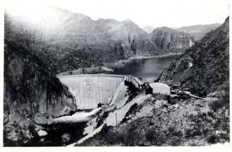 Photograph - Mormon Flat Dam