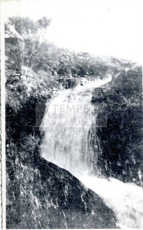 Photograph - Water falls near Hayden Mills c. 1915